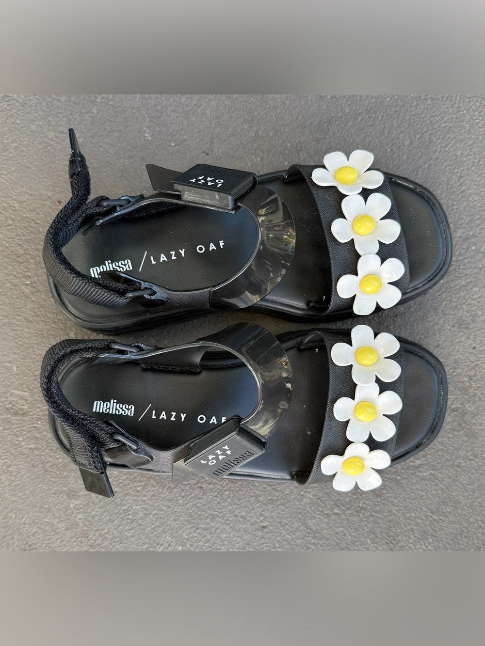 Melissa X Lazy Oaf Kick Off Bloom Sandals